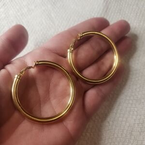 Monet Clip On  Hoop Earrings - Women Jewelry